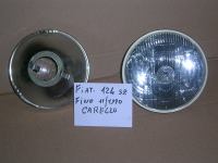 Proiettore Fiat 124 Special fino al 1970 Senza Oscuratore