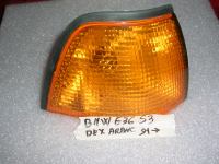 Fanalino Ant. Dx Arancio BMW serie 3 E 36
