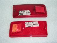 Trasparente Fanalino Post. Sx e Dx Fiat 127  1 Serie 