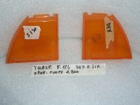 Trasparente Fanalino Freccia Posteriore Destro e Sinistro Fiat 124 Sport Coupè 1800