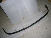 Modanatura Paraurti Anteriore Nera Volkswagen Bora 1998-2005