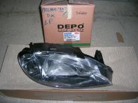 Proiettore Destro Una Parabola Renault Megane 1999 - 2002