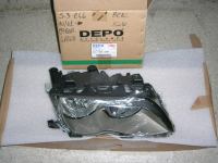 Proiettore Destro Parabola Grigia Bmw Serie 3 E 46 Berlina, Touring 2001-2004