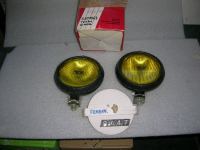 Coppia Fendinebbia Gialli Tondi