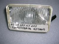 Fendinebbia Rettangolare