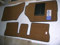 Set Tappeti  Moquette Marroni Volkswagen Golf 1