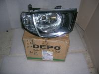 Proiettore Anteriore Sinistro Assetto Elettrico Con Fanale Bianco Mitsubishi L200 2005-2010