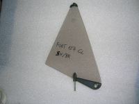 Deflettore Sx Bronzo Fiat 127 CL