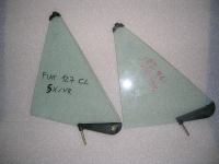 Deflettore Dx e Sx Verde Fiat 127 CL