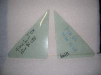 Vetro Fisso ant. Dx e Sx  Verde Innocenti Mini 90