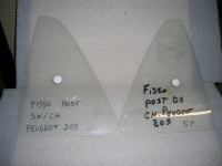Vetro Fisso Post. Dx e Sx Chiaro Peugeot 205 5P