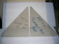 Vetro Fisso Post. Dx e Sx Bronzo Peugeot 305