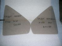 Vetro Fisso Post. Dx e Sx Bronzo Talbot Horizon