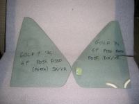 Vetro Fisso Post. Dx e Sx Verde Volkswagen Golf 1