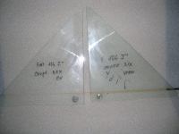 Deflettore Dx e Sx Chiaro Fiat 124 Coupè 1serie