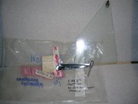 Deflettore Sinistro Chiaro Fiat 124 Coupè 2 Serie  Con Gocciolatoio Cromato