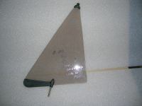 Deflettore Sx Bronzo Autobianchi A112 gocciolatoio plastica