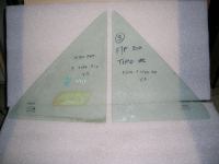 Vetro Fisso Porta Posteriore Destra E Sinistra Verde Fiat Tipo 1988-2016