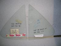 Vetro Fisso Post. Dx e Sx Chiaro Fiat 132 1serie