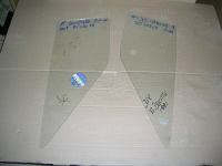 Vetro Fisso  Porta Anteriore Sinistro Chiaro Fiat Ducato 1990-1994