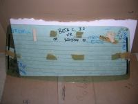 Lunotto Termico Verde Lancia Beta Coupè 1 serie