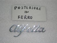 Scritta Post. in Metallo Alfa Romeo Alfetta