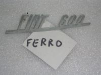 Scritta Post. in Metallo Fiat 600