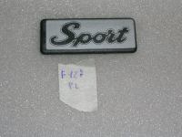Scritta Fiat 127 Sport