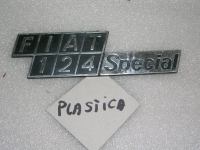 Scritta Post. in Plastica Fiat 124 Special