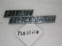Scritta Posteriore in Plastica Fiat 124 Special