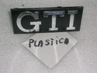 Scritta Post. In Plastica Volkswagen Golf 1  GTI 