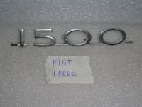 Scritta Post. In Metallo Fiat 1500