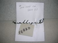 Scritta Post. In Metallo Lancia Fulvia Coupè Rally 1.3