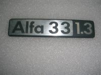 Scritta Post. Alfa Romeo 33 1.3