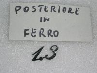 Scritta Post. In metallo Alfa Romeo Giulia Super 1.3