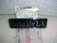 Scritta Post. Lancia Thema LX Turbo 16v