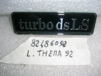 Scritta Post. Lancia Thema Turbo LS Ds '92