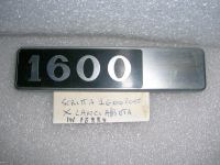 Scritta Post. in Metallo Lancia Beta 1600