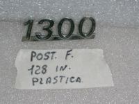 Scritta Post. Fiat 128 1300
