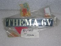 Scritta Post. in Metallo LanciaThema 6v