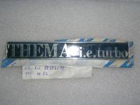 Scritta Post. Lancia Thema Turbo ie