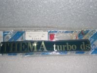 Scritta Post. In Metallo LanciaThema Turbo Ds