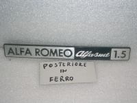 Scritta Post. in Metallo Alfa Romeo Alfasud 1.5