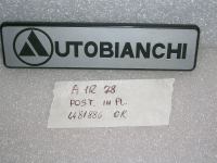 Scritta Post. Autobianchi A112 '78