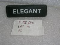 Scritta Laterale Autobianchi A112 Elegant