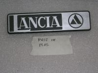 Scritta Post. Autobianchi A112 Lancia