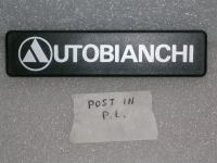 Scritta Post. Autobianchi A112