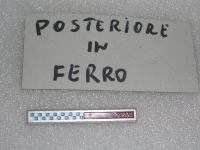 Scritta Laterale in Metallo Alfa Romeo 1750/2000