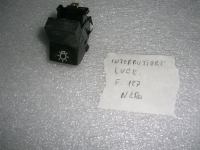 Interruttore Luce Nero Fiat 127