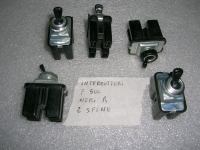 Interruttori Neri A 2 Spine Fiat 500